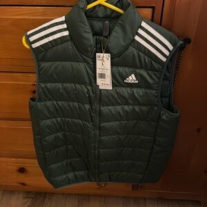 Adidas ESS Green Down Vest